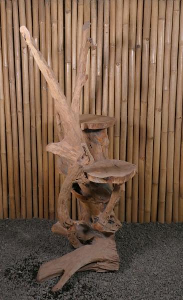 Product image 4 of the product “Shelf made of teak wood about approx. 150cm height ”